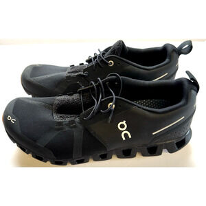Men's On Cloud Terry Running Shoes Size 9 Color Black Removable Insert